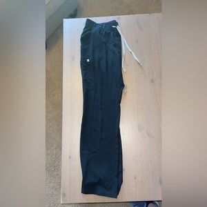 FIG Clothing Kade Cargo Scrub Pants in Black